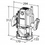 Фрезер ручной Makita RP 1800 F
