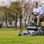 Газонокосилка бензиновая с сиденьем Stiga Park 500 W