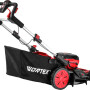 Газонокосилка аккумуляторная WORTEX CLM 4536-2 XLT SET (2 АКБ 4Ач + ЗУ)