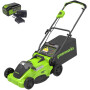 Аккумуляторная газонокосилка Greenworks GD40LM16XK4 40V (АКБ+ЗУ)