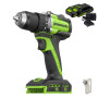 Аккумуляторная дрель-шуруповерт Greenworks DD560 24В (2 АКБ 2Ач + ЗУ)