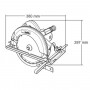 Циркулярная пила MAKITA  N 5900 B в коробке