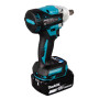 Аккумуляторный ударный гайковерт MAKITA LXT DTW300SF1J MAKPAC