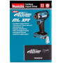 Аккумуляторный ударный шуруповерт MAKITA XGT TD003GA201 в чем. (2 АКБ 2Ач + ЗУ)