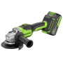 Аккумуляторная углошлифмашина Greenworks GD24AG 24В (АКБ 4А/ч + ЗУ)