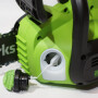 Пила цепная аккумуляторная Greenworks G24CS25K8 24В (АКБ 8Ач + ЗУ)