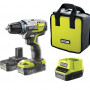 ONE + / Дрель-шуруповерт RYOBI R18DDBL-220S