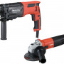 Перфоратор MAKITA MT M 8701 в чем. + Одноручная углошлифмашина MAKITA MT M 9511