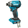 Аккумуляторный ударный шуруповерт MAKITA XGT TD003GA201 в чем. (2 АКБ 2Ач + ЗУ)