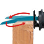 Аккумуляторная сабельная пила MAKITA XGT JR002GZ
