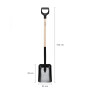 Лопата совковая FISKARS (1066723)
