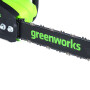 Пила цепная аккумуляторная Greenworks GD40CS20ХK4 40В (в комплекте АКБ + ЗУ)