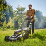 Газонокосилка аккумуляторная самоходная Ryobi RY36LMX51A-160