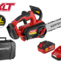 Аккумуляторная цепная пила WORTEX CEC 2518-3 в чем. ALL1 XLT SET