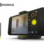 Лазерный дальномер Ryobi RPW-1000, система PHONE WORKS для смартфона