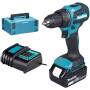 Аккумуляторная дрель-шуруповерт MAKITA DDF490SF1J в чем. (АКБ 3Ач + ЗУ)