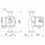 Циркуляционный насос Grundfos UPS 32-70 180 (96621355)