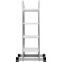 Лестница алюм. многофункц. 4х4 ступ. (228см/460см) 13кг STARTUL