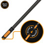 Черенок алюминиевый FISKARS OneClick L 161см