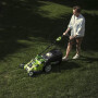 Аккумуляторная газонокосилка Greenworks G40LM49DBK4 40V (АКБ+ЗУ)