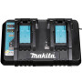 Набор аккумуляторов Makita BL1860B (4 шт.) + зарядное устройство DC18RD