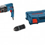 Перфоратор BOSCH GBH 2-28 F + зубило + 3 бура в L-case