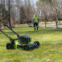Аккумуляторная самоходная газонокосилка Greenworks GC82LM51SP2