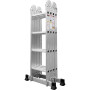 Лестница алюм. многофункц. 4х4 ступ. (228см/460см) 13кг STARTUL