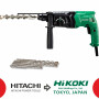 Перфоратор Hikoki DH24PH2 + 5 буров