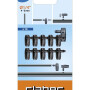 Заглушка Claber 1/4", 10шт.