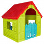 Детский Игровой Домик Keter FOLDABLE PLAY HOUSE, салатовый/красная крыша