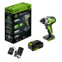 Винтоверт ударный аккумуляторный Greenworks GD24ID3 24В (АКБ 4Ач + ЗУ)