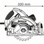 Дисковая пила Bosch GKS 65 GCE Professional 0.601.668.900