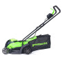 Аккумуляторная газонокосилка Greenworks GD24LM33 24В