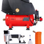 Компрессор безмасляный коаксиальный FUBAG WOOD MASTER KIT ( + 4 предмета)