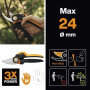 Секатор плоскостной FISKARS Xseries PowerGear M P921