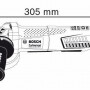 Угловая шлифмашина Bosch GWS 12-125 CIEPX Professional