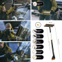Щетка для снега со скребком телескопическая X-series FISKARS (1078492)
