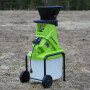 Садовый измельчитель Greenworks GACSB