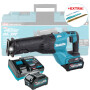 Аккум. сабельная пила MAKITA XGT JR001GM201 в чемодане (2 АКБ 4Ач + ЗУ)