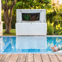 Сундук пластиковый уличный Keter SUMATRA POOL KIT ECOM (кремовый)