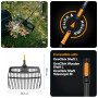 Грабли-лопата для листьев FISKARS OneClick