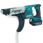 Аккумуляторный магазинный шуруповерт Makita DFR550RFE в чем. (2 АКБ 3Ач + ЗУ)