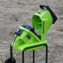 Садовый измельчитель Greenworks GACSB