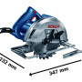 Циркулярная пила BOSCH GKS 140