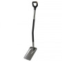 Лопата совковая FISKARS Ergonomic (серая) (1066712)