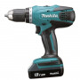 Аккумуляторная дрель-шуруповерт MAKITA DF 457 DWE