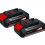 Аккумулятор Einhell 18V, 2,5 Ач, 2 шт, Li-Ion PXC