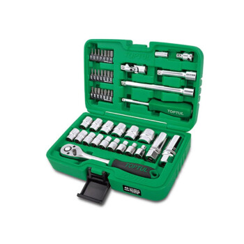 Набор головок и бит 45предм. 3/8" 12гр. TOPTUL (GCAI4503)