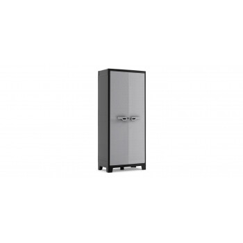 Шкаф Пластиковый высокий  TITAN BK/GL KETER